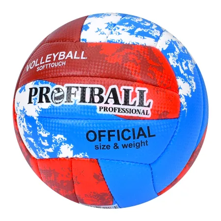 М'яч волейбольний Profiball 1199 синій-червоний