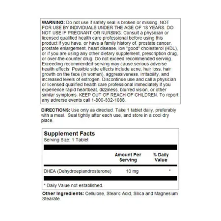 DHEA 10 мг - 60 таблеток