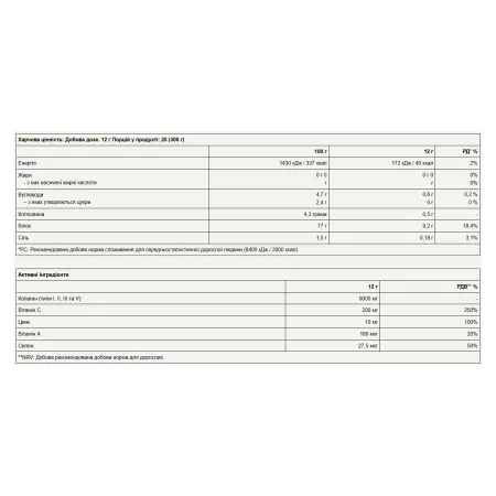 CollaFruit - 300 г полуниця універсальний
