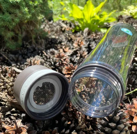 Пляшка для води CASNO 1000 мл KXN-1111 сіра