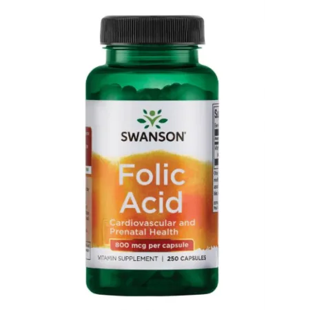 Folic Acid 800 мкг - 250 капсул