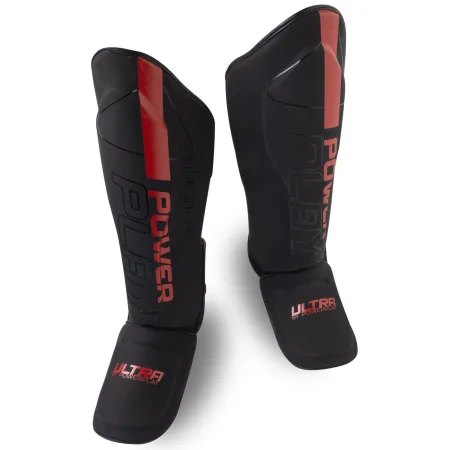Захист гомілки і стопи PowerPlay 3052 чорно червоний - M