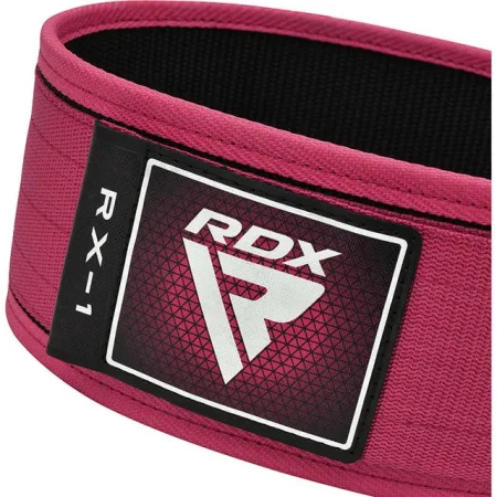 Пояс для важкої атлетики RDX RX1 Weight Lifting Belt PINK-XS