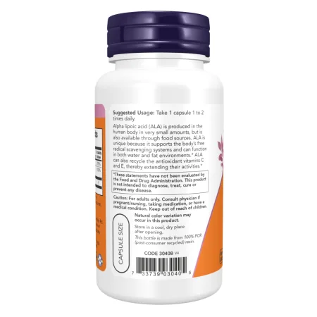 Alpha Lipoic Acid 100 мг - 120 капсул