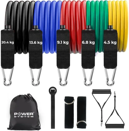 Набір трубчастих еспандерів Power System PS-4099 Total Expander Set 5 шт.