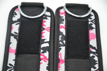Ankle Cuffs Power System PS-3470 Ankle Strap Camo Pink/Black