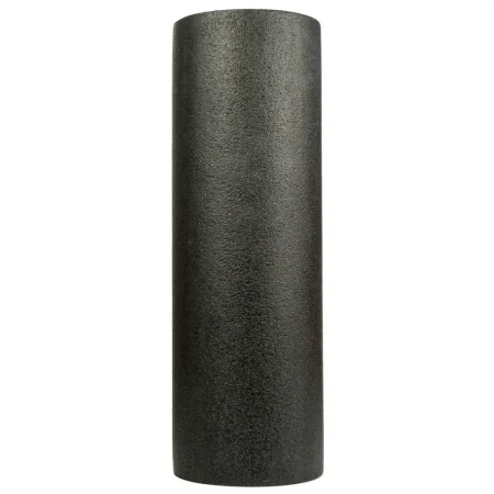 Масажний ролик роллер гладкий PowerPlay 4021 Fitness Roller Чорно зелений 45x15 см.