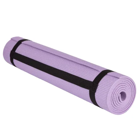 Килимок для йоги та фітнесу PowerPlay 4010 PVC Yoga Mat лавандовий 173x61x0,6