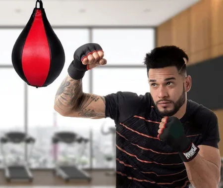 Бинти рукавиці PowerPlay 3096 з гелевими подушечками Чорні - S