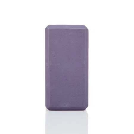 Блок для йоги 180 г 23×15х7,5 см - бузковий