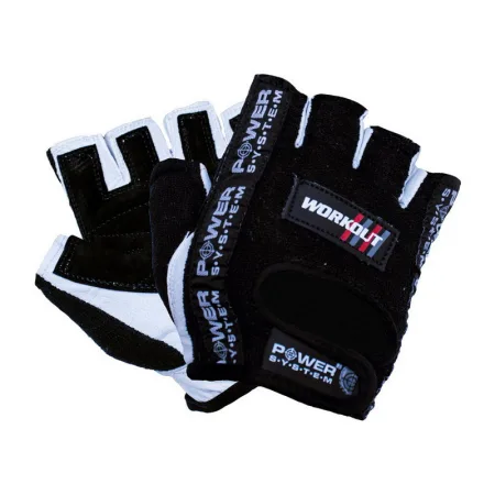 Рукавички для фітнесу Power System Workout Gloves чорні M size