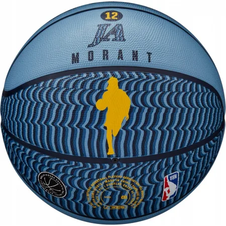 М'яч баскетбольний Wilson NBA PLAYER ICON OUTDOOR BSKT MORANT розмір 7 WZ4016901XB7 (оригінал)
