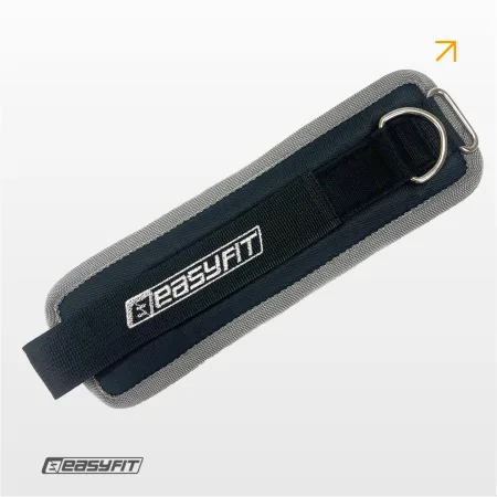 Манжета EasyFit чорна для тяги на тренажері бубновского