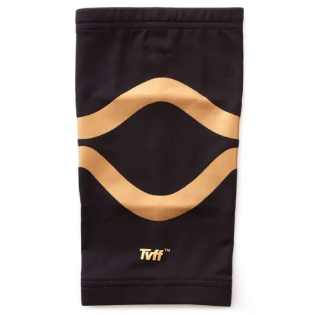 Наколінник бандаж еластичний 901301 1 шт чорний-золотий - L