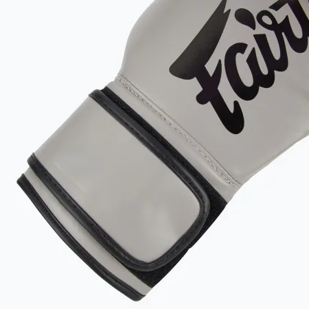 Боксерські рукавиці Fairtex BGV14 Grey 10 унцій (бинти в комплекті)