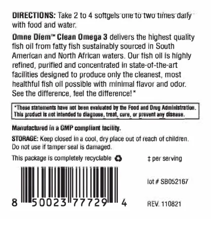 Clean Omega 3 - 120 софтгель