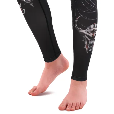 Костюм компресійний дитячий рашгард лонгслів штани та шорти VNM UFC FIGHT WEEK 2XS-L, чорний-сірий 9541B-9641B-V5032 XXS