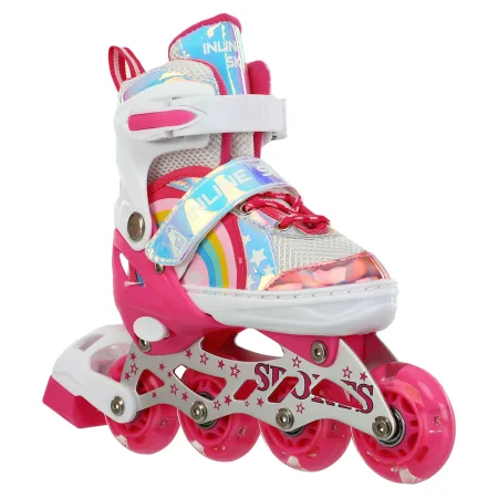 Ролики Best Roller розмір 29-33 рожево-білий 75504-S