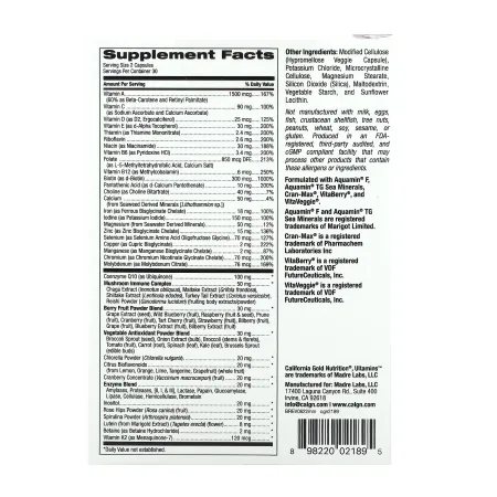 Ultamins Wooman Multivitamin - 60 капсул