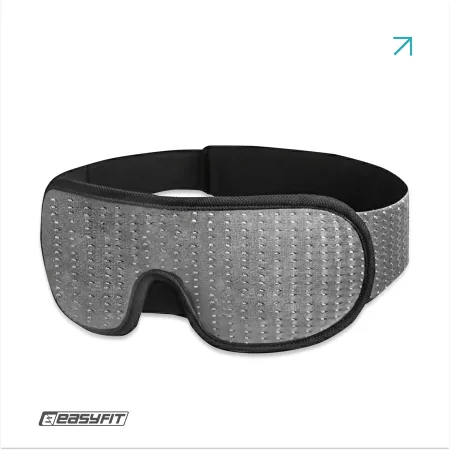 Маска для сну 3 D EasyFit Dream з ефектом пам’яті сіра