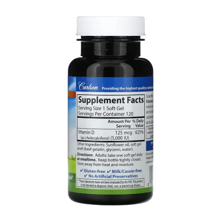 Vitamin D 5000 IU - 120 софтгель