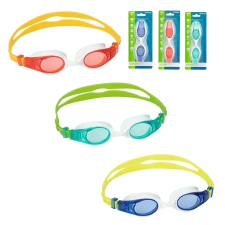 Окуляри для плавання Bestway 3-8 років 21062 зелено-синій