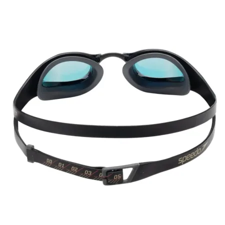 Окуляри для плавання Speedo FASTSKIN PURE FOCUS GOG MIR чорні червоний універсальний 8-11778A260 (оригінал)