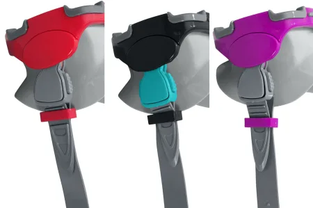 Маска для плавання BESTWAY 14+ 22052 сіро-червоний