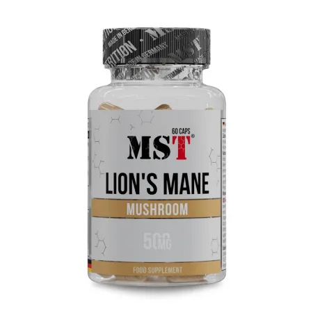 Lion's Mane Mushroom 500 мг - 60 капсул