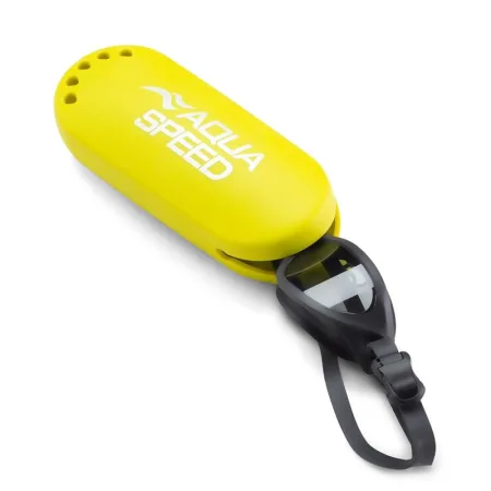 Чохол для окулярів Aqua Speed Silicone goggle case жовтий універсальний OFSM