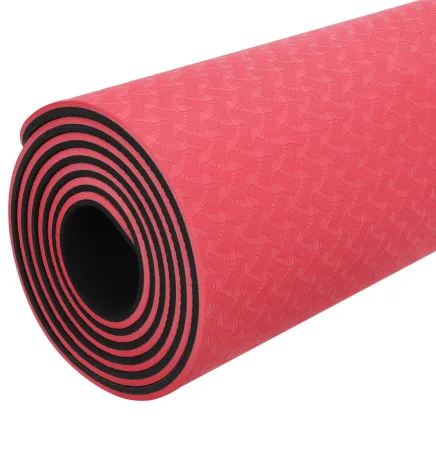 Килимок для йоги та фітнесу Power System PS-4060 TPE Yoga Mat Premium Red 183 х61 х0,6
