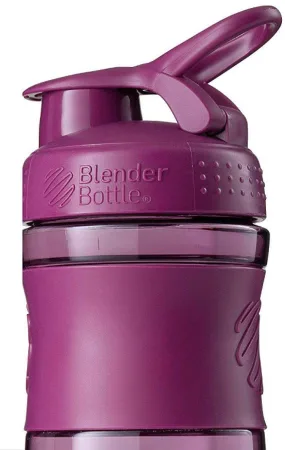 Шейкер спортивний пляшка BlenderBottle SportMixer Flip 820 мл сливовий