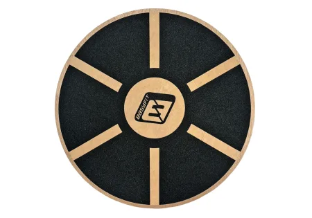 Баланс борд деревянный EasyFit балансировочный диск-тренажер