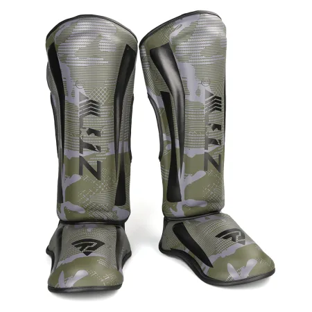 Захист гомілки та стопи для єдиноборств ZTT BO-2531 GR - L