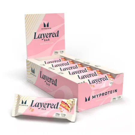 Layered Bar - 12x60 г ванільний торт