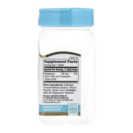 Potassium Gluconate 595 мг - 110 таблеток