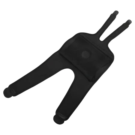 Наколінник бандаж зі спіральними ребрами жорсткості MUTE 1 шт чорний