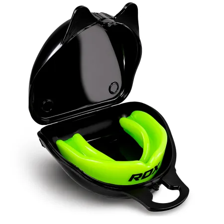 Капа RDX MOUTH GUARD JUNIOR салатова GGS-3 GNJ Оригінал