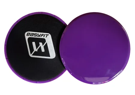 Диски для глайдингу EasyFit фіолетові пара