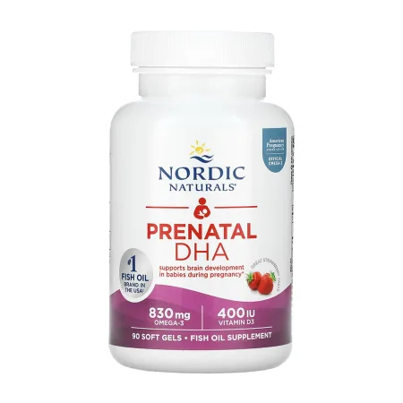 Prenatal DHA - 90 софтгель полуниця універсальний