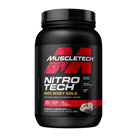 Nitro Tech 100% Whey Gold - 908 г печиво з кремом