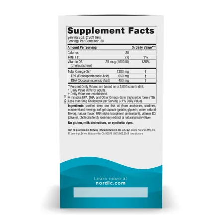 Ultimate Omega-D3 - 120 софтгель