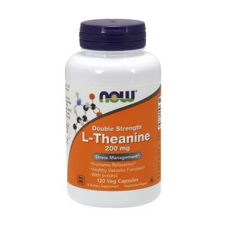 L Theanine 200 мг Double Strength - 120 капсул