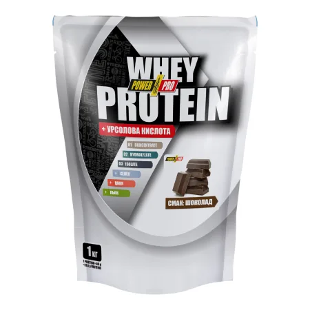 Whey Protein + урсоловая кислота 1 кг шоколад