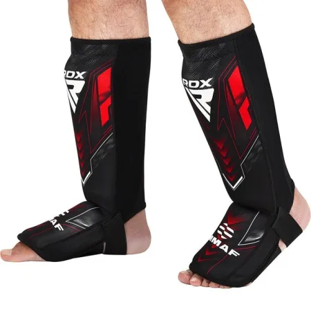 Захист для гомілок та стоп RDX NEOPRENE SHIN INSTEP IMMAF-1-RED-S