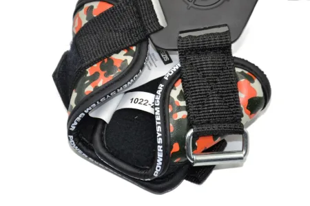 Гаки для тяги на зап'ястя Power System PS-3370 Hooks Camo Black/Red - L