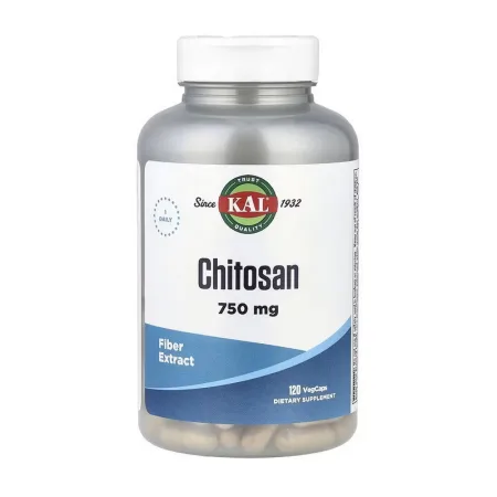 Chitosan 750 мг 120 вегетаріанських капсул