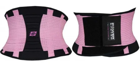 Back support waist corset Power System PS-6031 Waist Shaper pink S/M