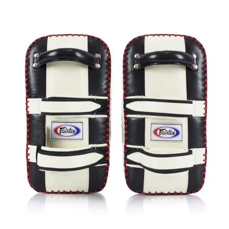 Пади для тайського боксу Fairtex KPLC2 Black/White
