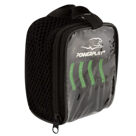 Кистьові бинти PowerPlay 3081 чорно зелені